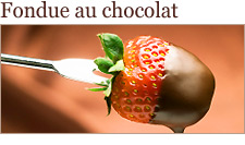 Fondue au chocolat Fondue au chocolat
