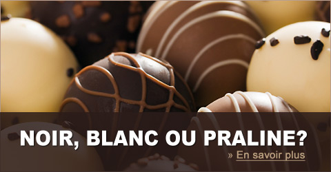 Noir, blanc ou praline?